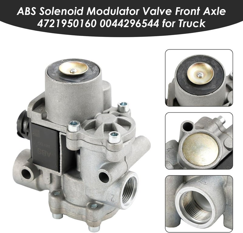 VIPIH ABS Solenoid Modulator Valve Front Axle 4721950160 0044296544 81524526038 For Truck Fit Benz Fit ALEXANDER For DENNIS RENAULT and more - Image 5